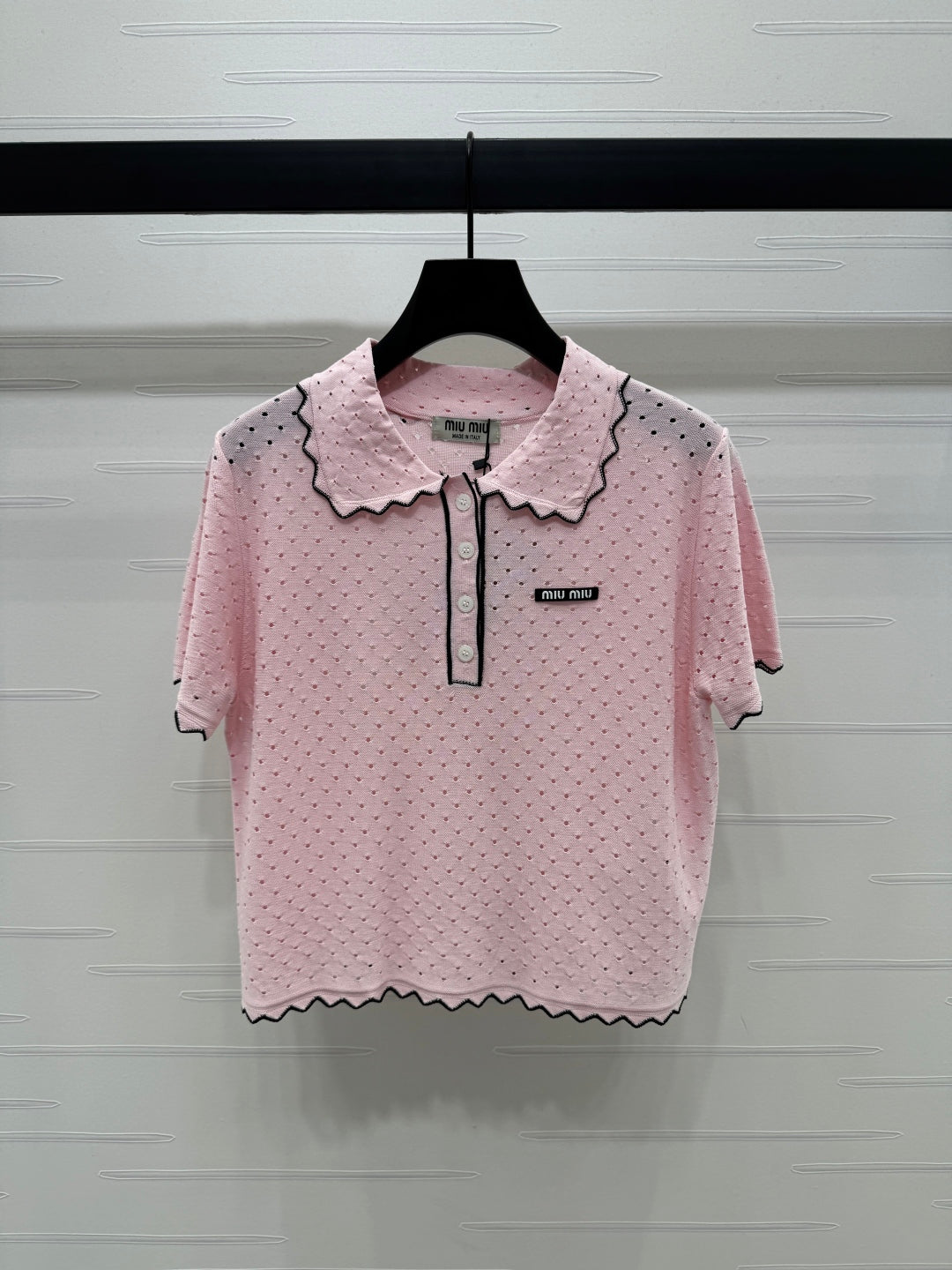 Miu 25 Polo T-Shirt Silk 233517